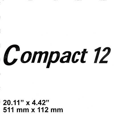 Picture of Decal - Haulotte Compact 12