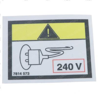 Picture of Decal - 240v