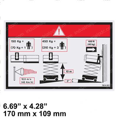 Picture of Decal - Max Capacity