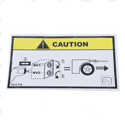 Picture of Dereinage Label