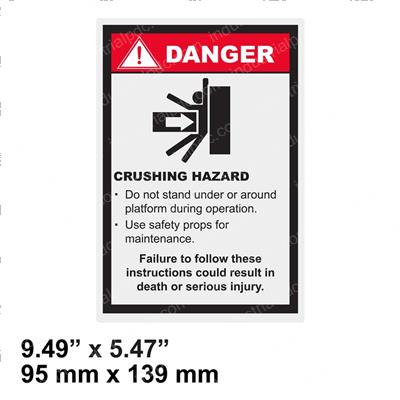 Picture of Decal - Body Crushing Death Lab
