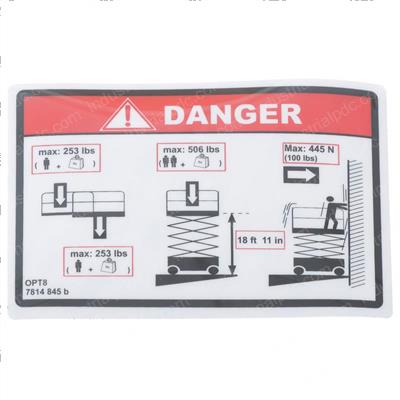 Picture of Decal-Maximum Weight