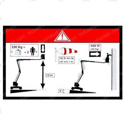 Picture of Decal - Floor Height Load