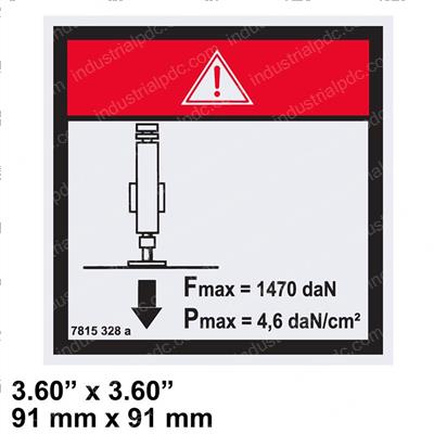 Picture of Decal - Effort on Stab.