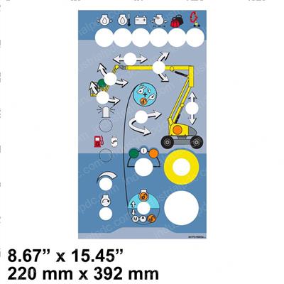 Picture of Decal - Bottom Control Panel