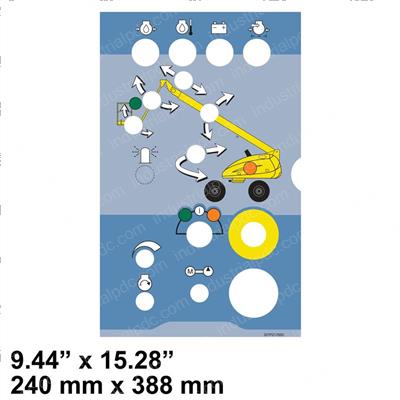 Picture of Decal - Control Panel
