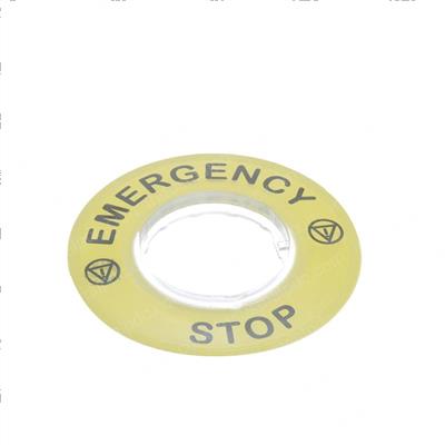 Picture of Emergency Pushbutton Label