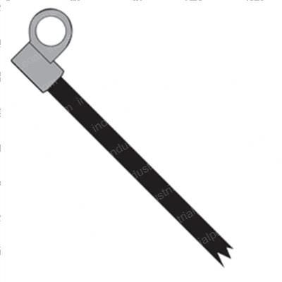 Picture of Leadhead - 1/0 Blk 5 Ft Offset