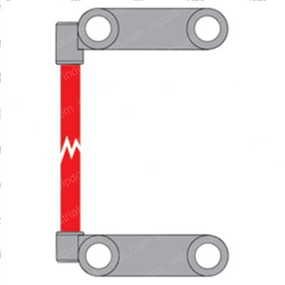 Picture of Leadhead - 2/0 Red 10 Ft Offset