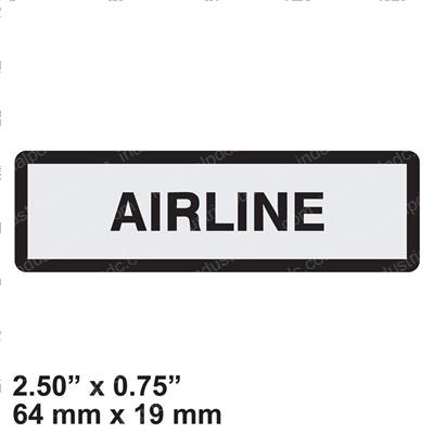 Picture of Decal - Nameplate Airline
