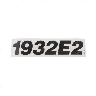 Picture of Decal - Model Tag