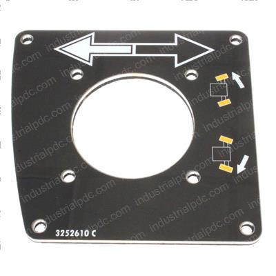 Picture of Nameplate - .09x4.50x4.65 Alumi