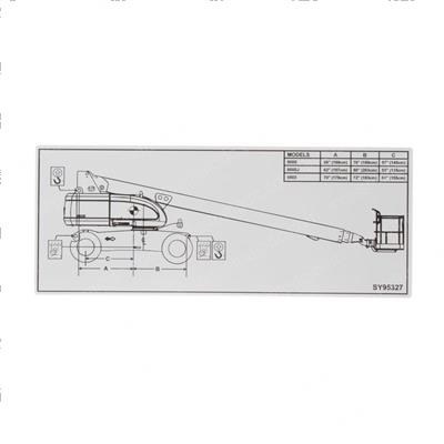 Picture of Decal - Lift Diagram (800s)