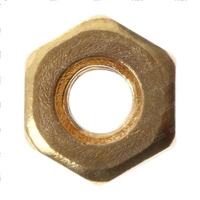 Picture of Nut-Spec Hex#8-32brass Qty=100