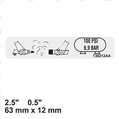 Picture of Decal - Vertical Lift