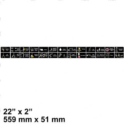 Picture of Decal - Platform Capacity