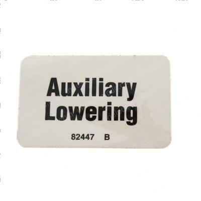 Picture of Decal - Aux Lowering