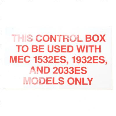 Picture of Decal - Cont-Box 153219322033