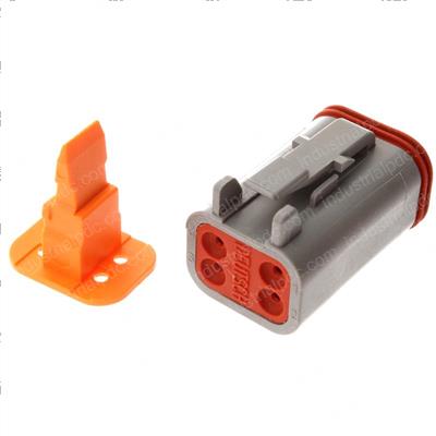 Picture of Terminal Conn 4 Pos (gray)