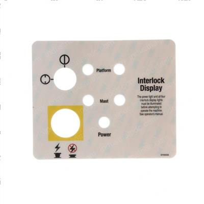 Picture of Decal - Interlock Display
