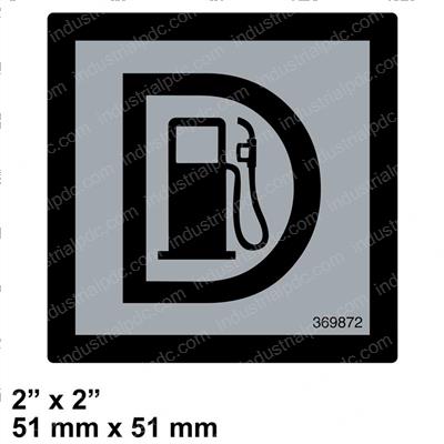 Picture of Decal - Diesel Fuel