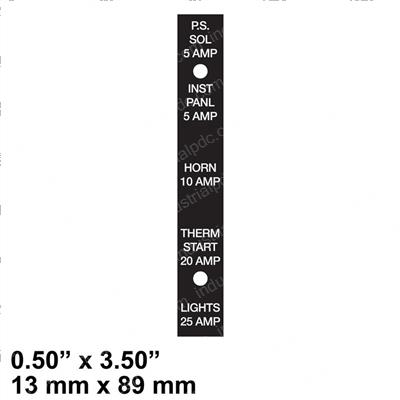 Picture of Decal-Fuse