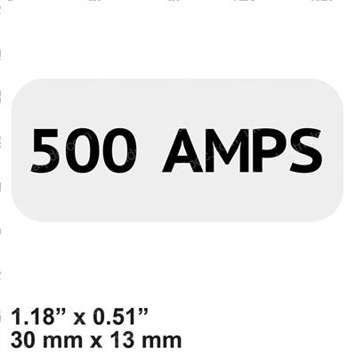 Picture of Decal - 500 Amps