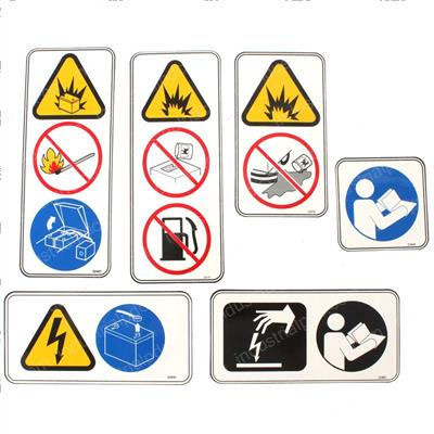 Picture of Label Set - Info/Hzrd