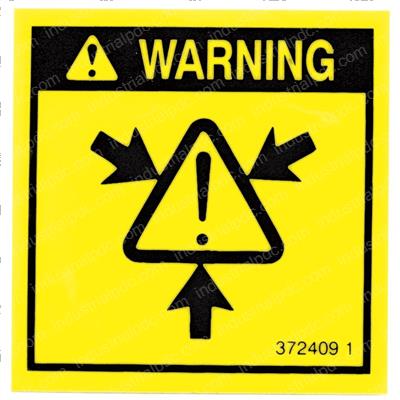 Picture of Decal - Warning