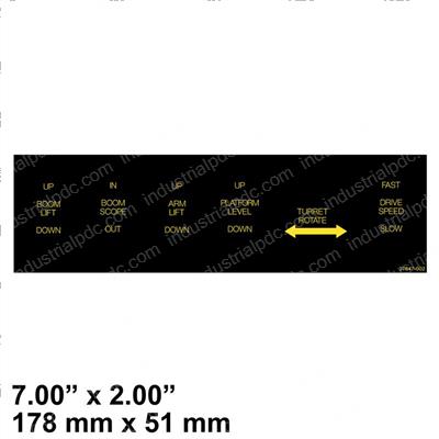 Picture of Decal - Ae Upper Control Box