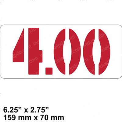 Picture of Decal-4.00
