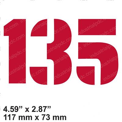 Picture of Decal - Model 135