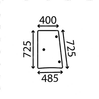 Picture of Cab - Windowpanel
