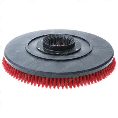 Picture of Disc Brush Complete Red D51