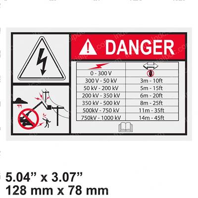 Picture of Decal - Electrocution Warning