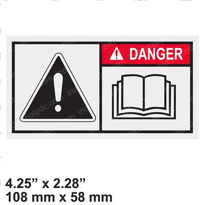 Picture of Decal - Consult Manual