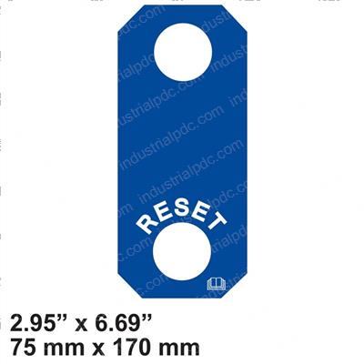Picture of Decal - Blue Reset Icon