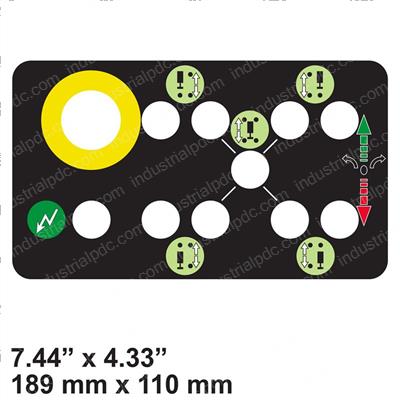 Picture of Decal - Control Panel Operate