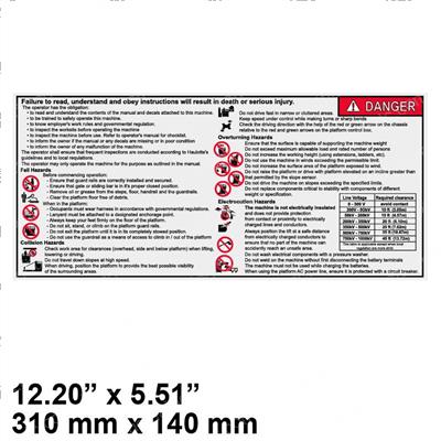 Picture of Decal - Instruction