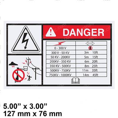 Picture of Decal - Electrocution Danger