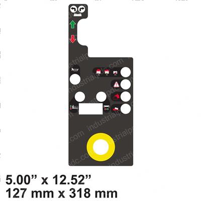 Picture of Decal - Control Box Panel