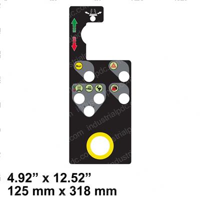 Picture of Decal - Upper Control Panel