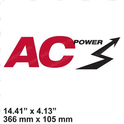 Picture of Label - Ac Power