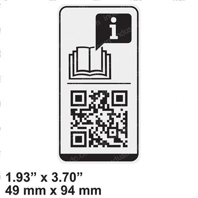 Picture of Decal - Parts Manual Qr Code