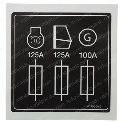 Picture of Label - Fuses