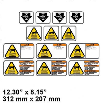 Picture of Label Set - Hi Temp
