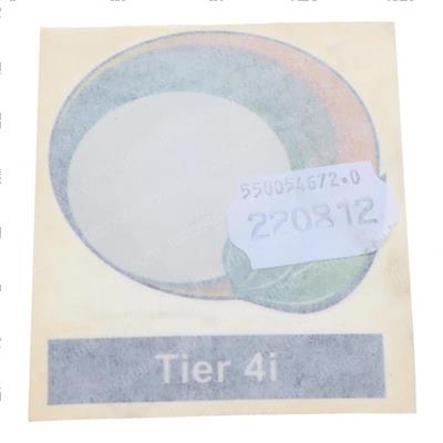 Picture of Label Tier 4i - Tier 4i