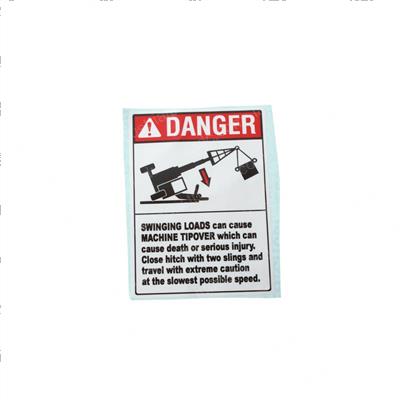 Picture of Decal Danger Swinging Load