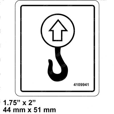 Picture of Decal Lift Point