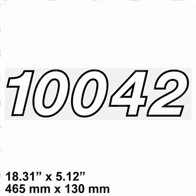 Picture of Decal - Model 10042
